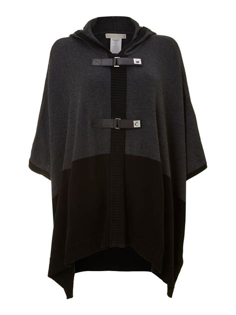 michael kors poncho with hood|michael kors poncho outlet.